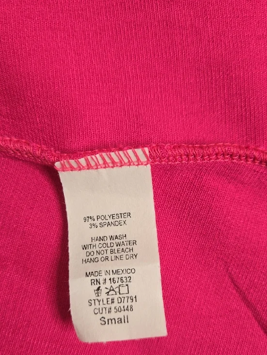 Wild Fable Hot Pink Mini Dress Spaghetti Strap A-Line Size S - Picture 6 of 6